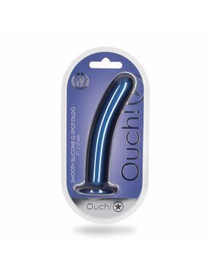 Smooth Silicone G-Spot Dildo - 7'' / 17 cm - image 2