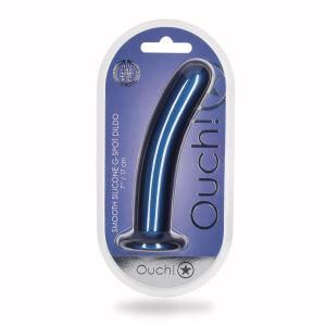 Smooth Silicone G-Spot Dildo - 7'' / 17 cm - image 2