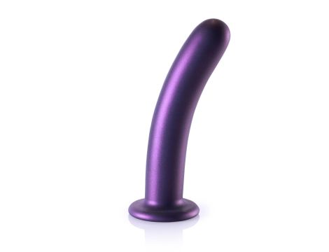 Smooth Silicone G-Spot Dildo - 7'' / 17 cm