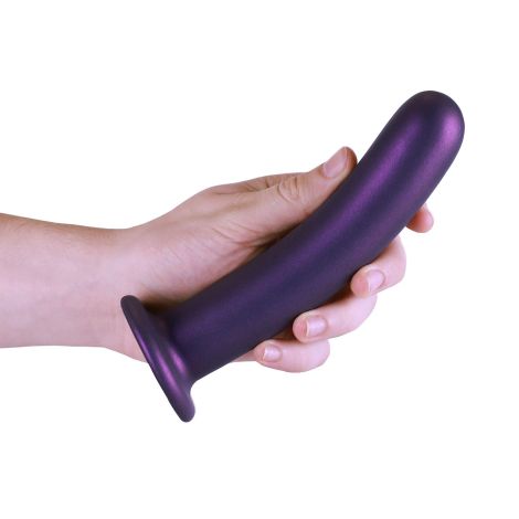 Smooth Silicone G-Spot Dildo - 7'' / 17 cm - 5