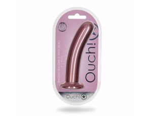 Smooth Silicone G-Spot Dildo - 7'' / 17 cm - image 2