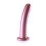 Smooth Silicone G-Spot Dildo - 7'' / 17 cm - 2