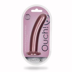 Smooth Silicone G-Spot Dildo - 7'' / 17 cm - image 2