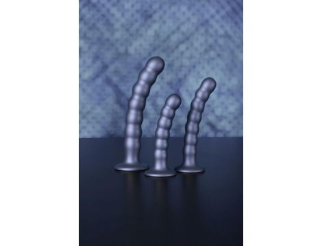 Beaded Silicone G-Spot Dildo - 5'' / 13 cm - 8