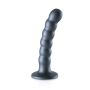 Beaded Silicone G-Spot Dildo - 5'' / 13 cm - 2