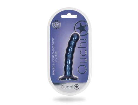 Beaded Silicone G-Spot Dildo - 5'' / 13 cm - 2