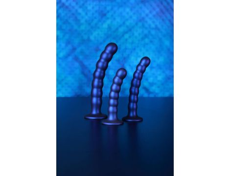 Beaded Silicone G-Spot Dildo - 5'' / 13 cm - 9