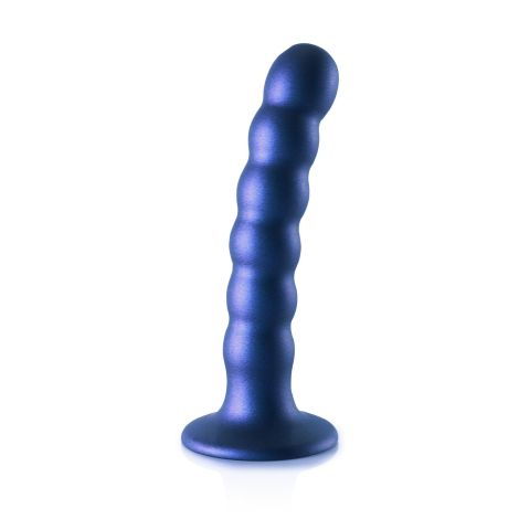 Beaded Silicone G-Spot Dildo - 5'' / 13 cm - 7