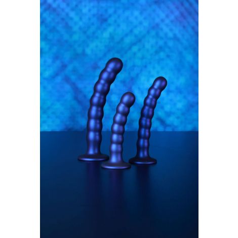 Beaded Silicone G-Spot Dildo - 5'' / 13 cm - 9