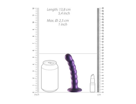 Beaded Silicone G-Spot Dildo - 5'' / 13 cm - 8