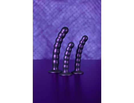 Beaded Silicone G-Spot Dildo - 5'' / 13 cm - 9