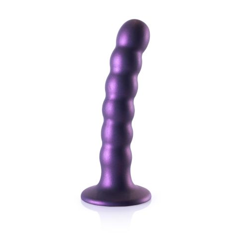 Beaded Silicone G-Spot Dildo - 5'' / 13 cm - 7