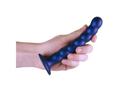 Beaded Silicone G-Spot Dildo - 6,5'' / 16,5 cm - 8