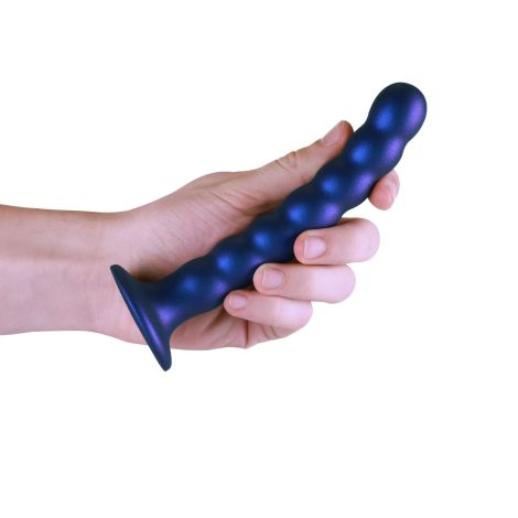 Beaded Silicone G-Spot Dildo - 6,5'' / 16,5 cm - 8