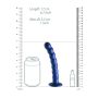 Beaded Silicone G-Spot Dildo - 6,5'' / 16,5 cm - 10