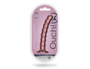 Beaded Silicone G-Spot Dildo - 6,5'' / 16,5 cm - image 2