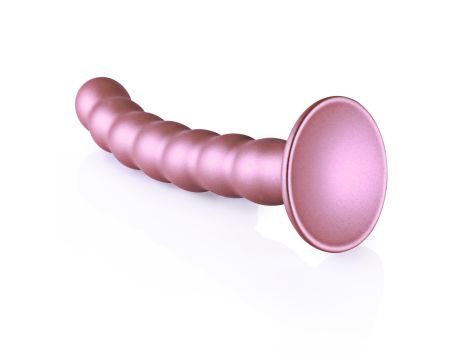 Beaded Silicone G-Spot Dildo - 6,5'' / 16,5 cm - 5