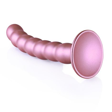 Beaded Silicone G-Spot Dildo - 6,5'' / 16,5 cm - 5