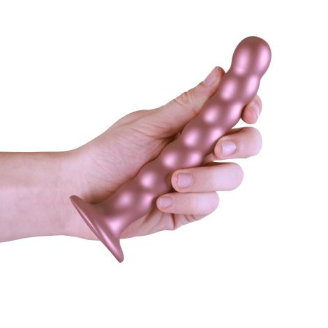 Beaded Silicone G-Spot Dildo - 6,5'' / 16,5 cm - 6