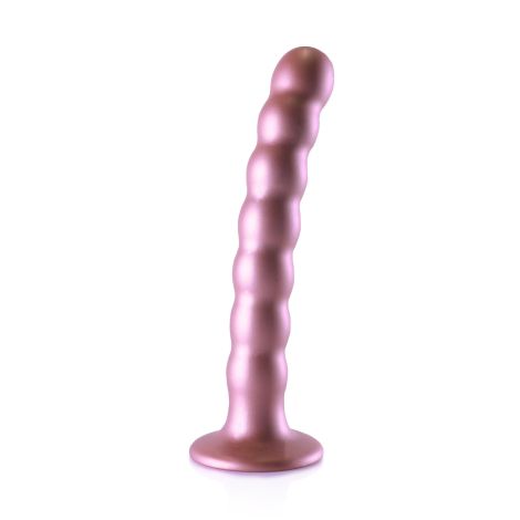 Beaded Silicone G-Spot Dildo - 6,5'' / 16,5 cm - 9