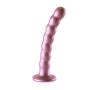 Beaded Silicone G-Spot Dildo - 6,5'' / 16,5 cm - 2