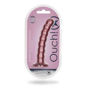 Beaded Silicone G-Spot Dildo - 6,5'' / 16,5 cm - image 2