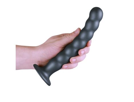 Beaded Silicone G-Spot Dildo - 8'' / 20,5 cm - 5