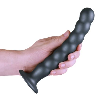 Beaded Silicone G-Spot Dildo - 8'' / 20,5 cm - 5