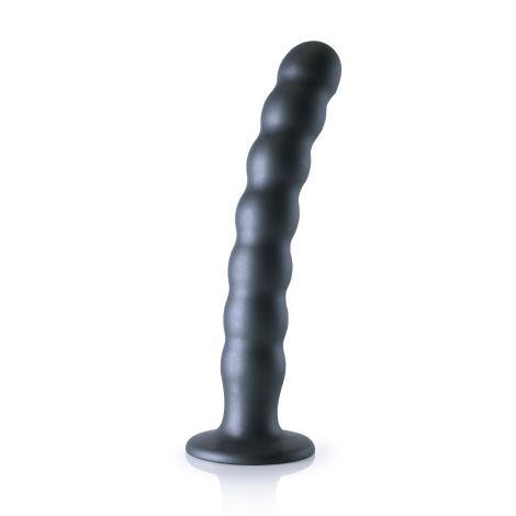 Beaded Silicone G-Spot Dildo - 8'' / 20,5 cm - 6