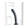 Beaded Silicone G-Spot Dildo - 8'' / 20,5 cm - 11