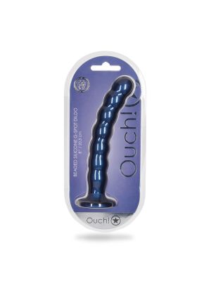 Beaded Silicone G-Spot Dildo - 8'' / 20,5 cm - image 2