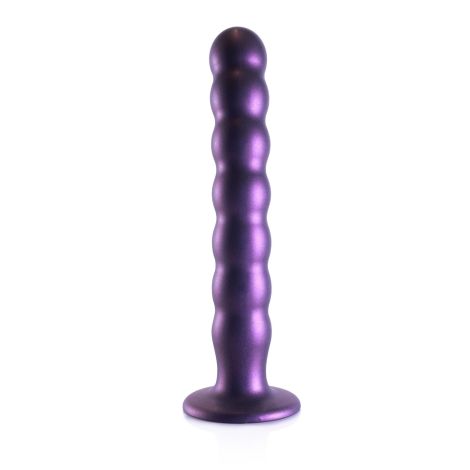 Beaded Silicone G-Spot Dildo - 8'' / 20,5 cm - 5