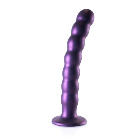 Beaded Silicone G-Spot Dildo - 8'' / 20,5 cm - 8