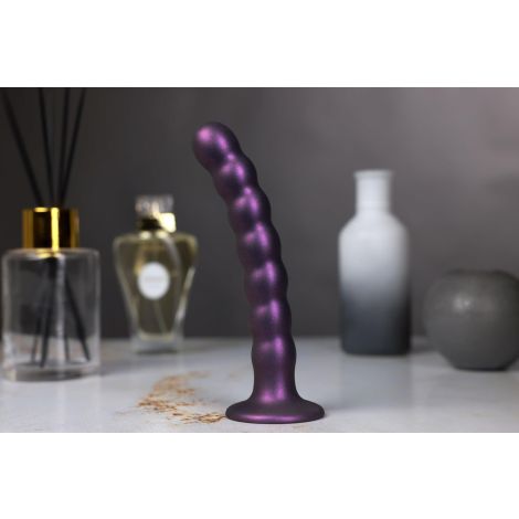 Beaded Silicone G-Spot Dildo - 8'' / 20,5 cm - 10