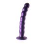 Beaded Silicone G-Spot Dildo - 8'' / 20,5 cm - 9