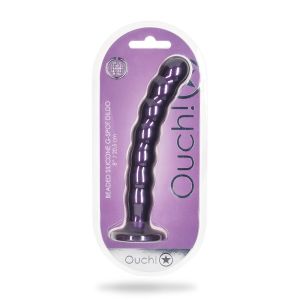 Beaded Silicone G-Spot Dildo - 8'' / 20,5 cm - image 2