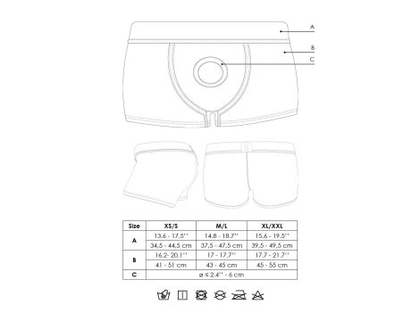 Vibrating Strap-on Boxer - XS/S - 10