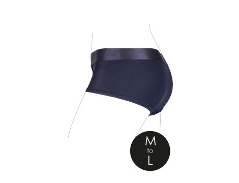 Vibrating Strap-on Brief - M/L - 13