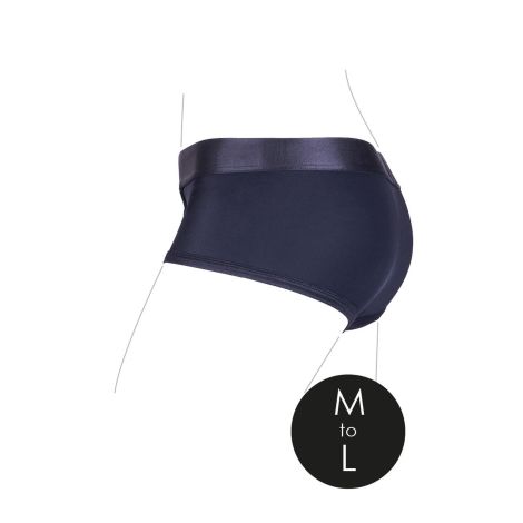 Vibrating Strap-on Brief - M/L - 13