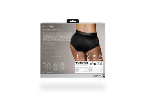 Vibrating Strap-on Brief - XL/XXL - 5