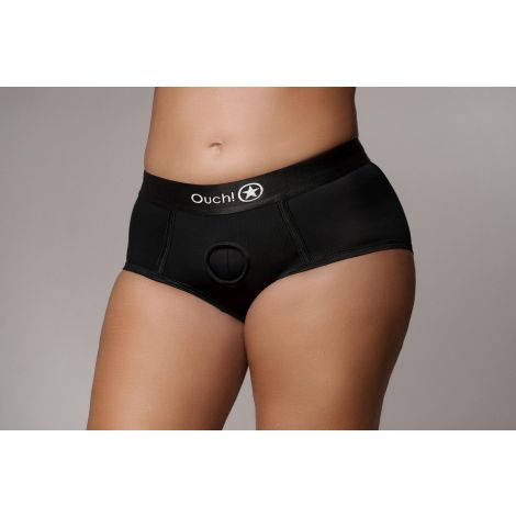 Vibrating Strap-on Brief - XL/XXL - 2