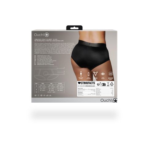 Vibrating Strap-on Brief - XL/XXL - 5