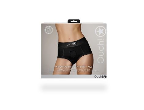 Vibrating Strap-on Brief - XS/S