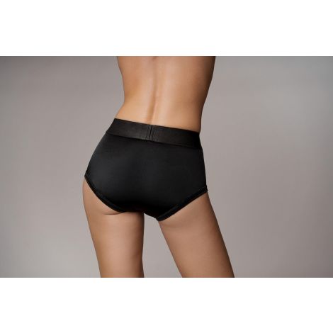 Vibrating Strap-on Brief - XS/S - 3