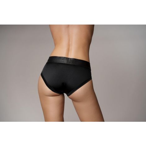 Vibrating Strap-on High-cut Brief - XS/S - 3