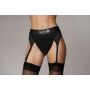 Vibrating Strap-on Thong with Adjustable Garters - XS/S - 14