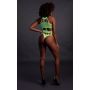 Body with Grecian Neckline - Neon Green - XS/XL - 6