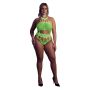 Body with Grecian Neckline - Neon Green - XL/XXXXL - 2