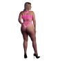 Body with Grecian Neckline - Neon Pink - XL/XXXXL - 3