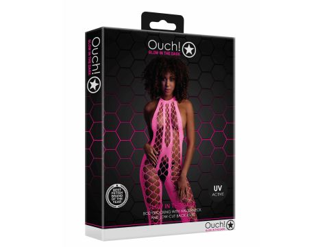 Bodystocking with Halterneck - Pink - XS/XL - 3